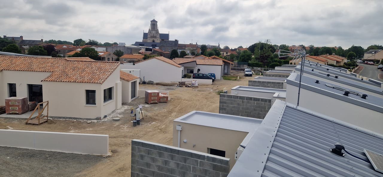 construction sur nouveau terrain